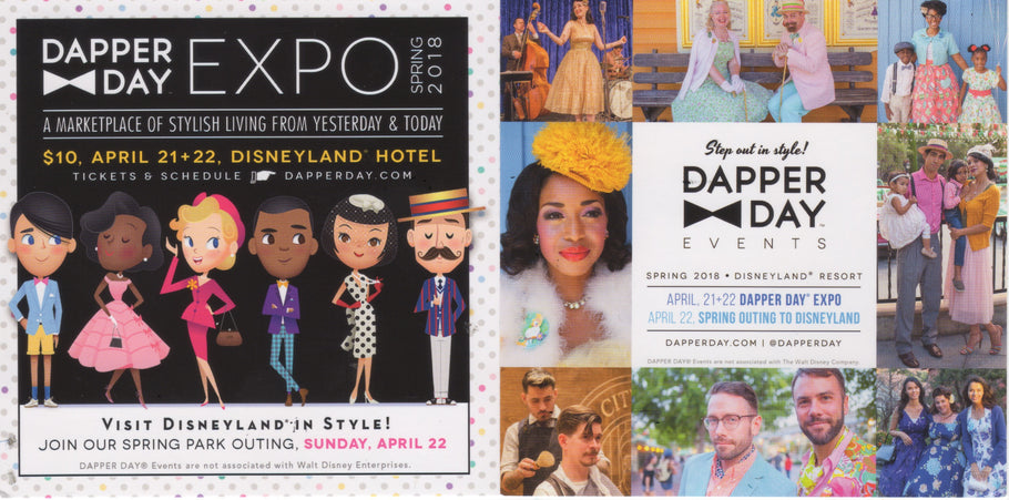 Dapper Day Expo on April 21 + 22