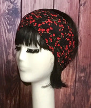 Load image into Gallery viewer, Cherry Print Knit Headband