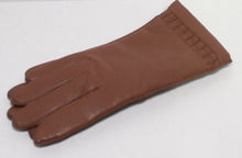 Load image into Gallery viewer, Vintage Brown Faux Leather Gloves
