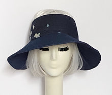Load image into Gallery viewer, Denim Sun Visor Hat
