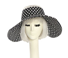 Load image into Gallery viewer, Polka Dot Sun Visor Hat