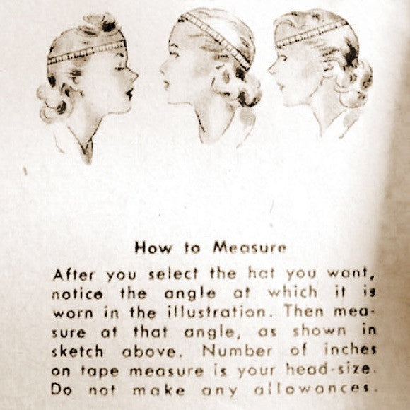 Guide to the perfect hat size