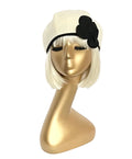 Wool Beret Flower