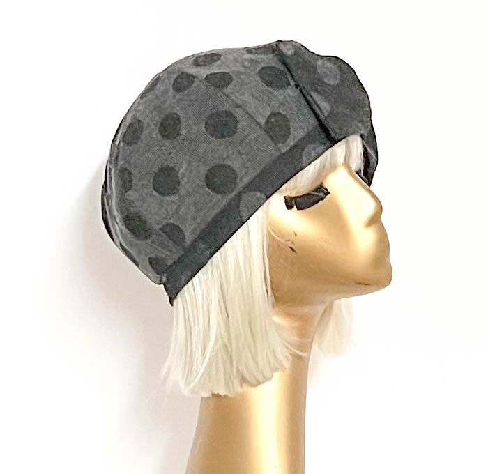 Polka Dot Beret Bow