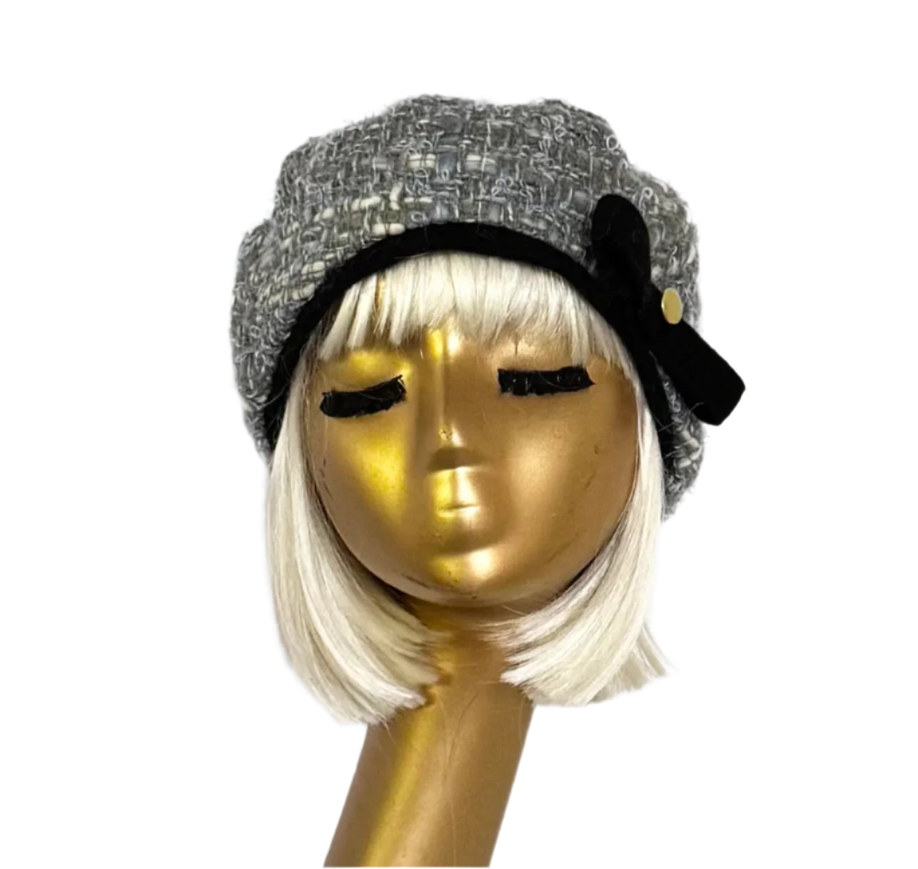 Oversized Beret Hat Bow