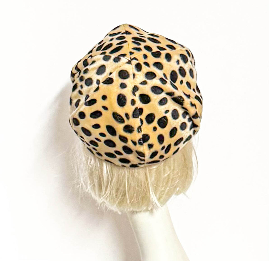 Dalamation Faux Fur Beret