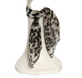 Leopard Chiffon Scarf