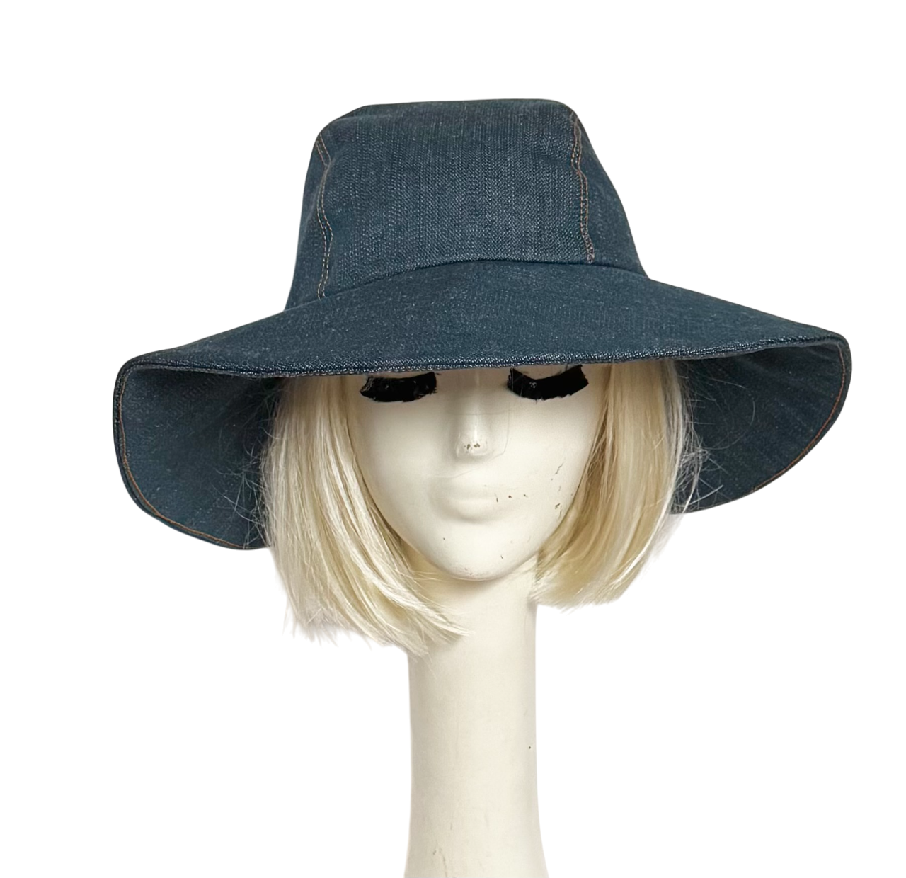 Blue Jean Sun Hat