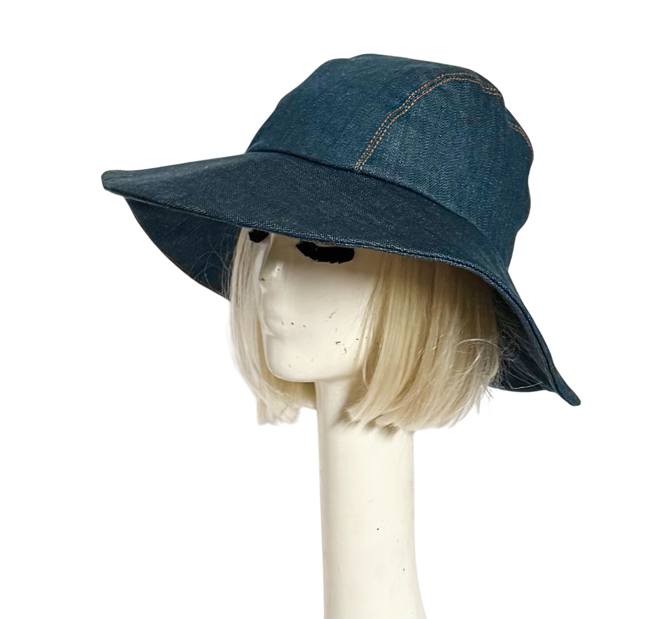 Blue Jean Sun Hat