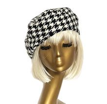 Load image into Gallery viewer, Houndstooth Beret Bow