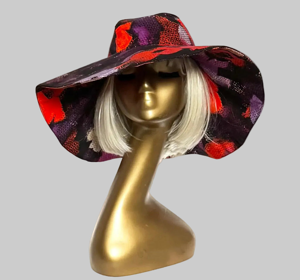 Artistic Floral Sun Hat