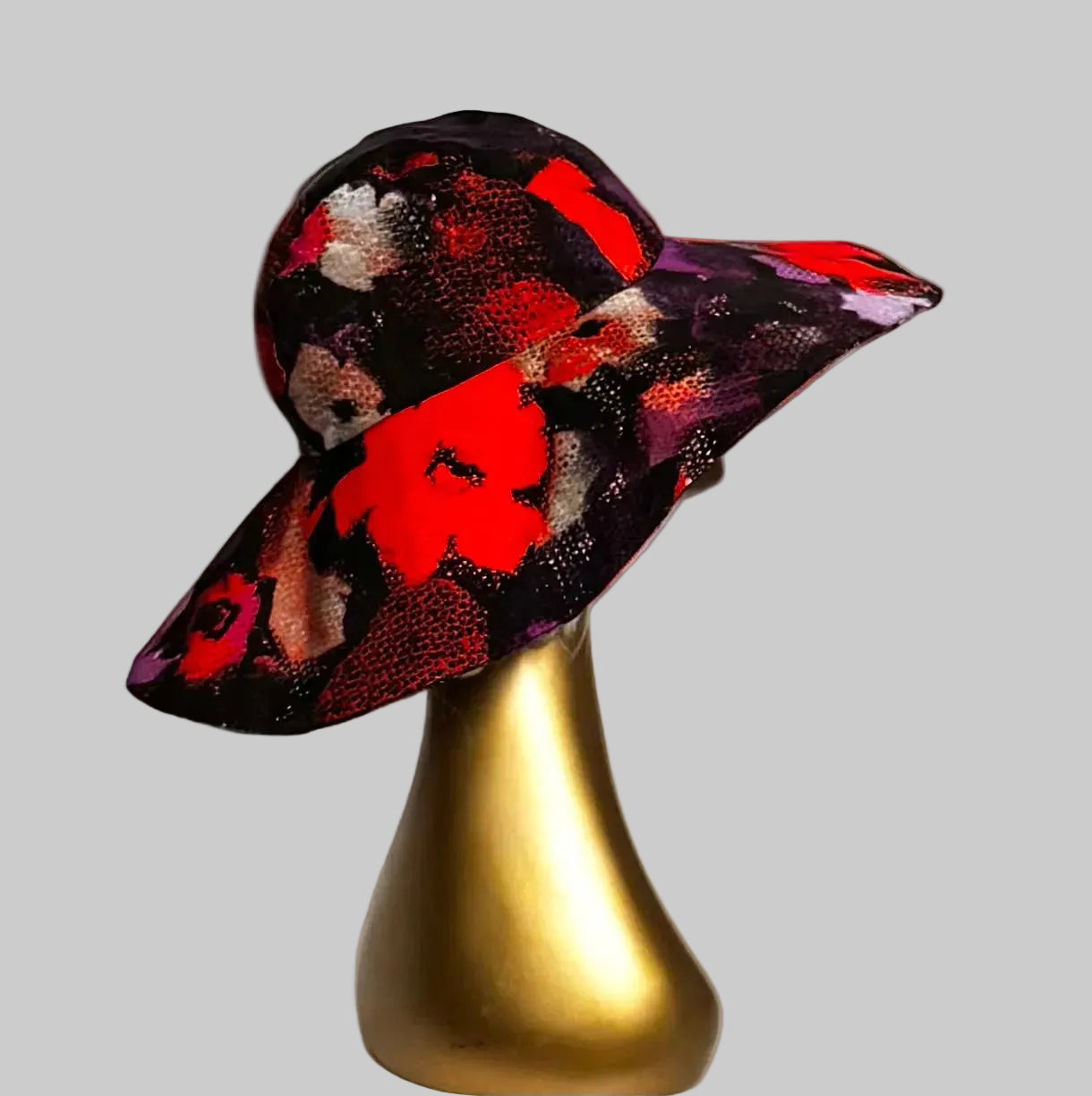 Artistic Floral Sun Hat