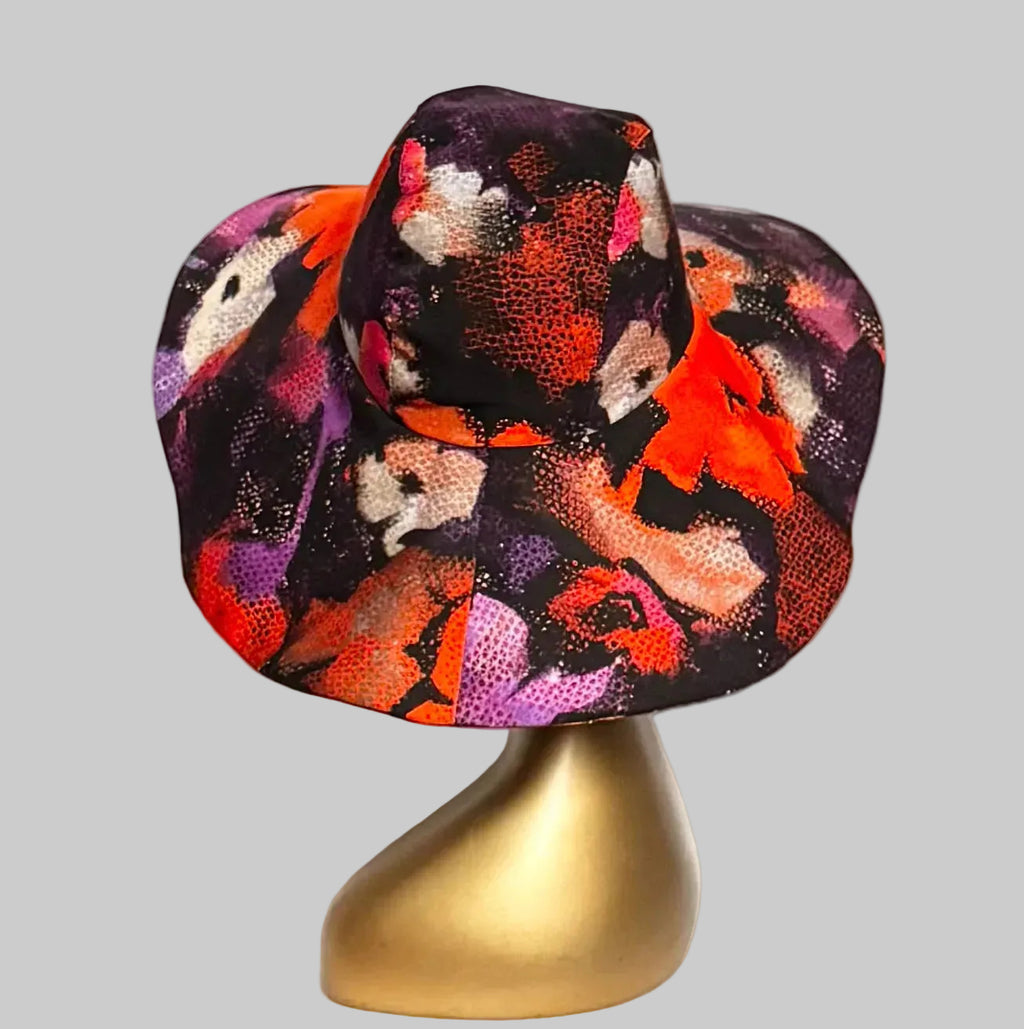 Artistic Floral Sun Hat