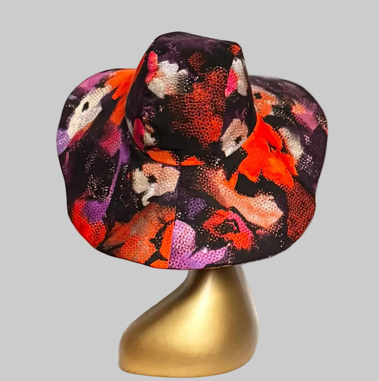 Artistic Floral Sun Hat