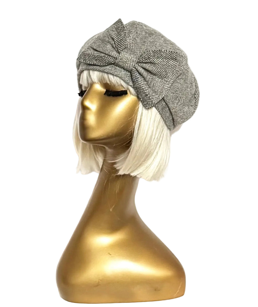 Beret Hat Bow