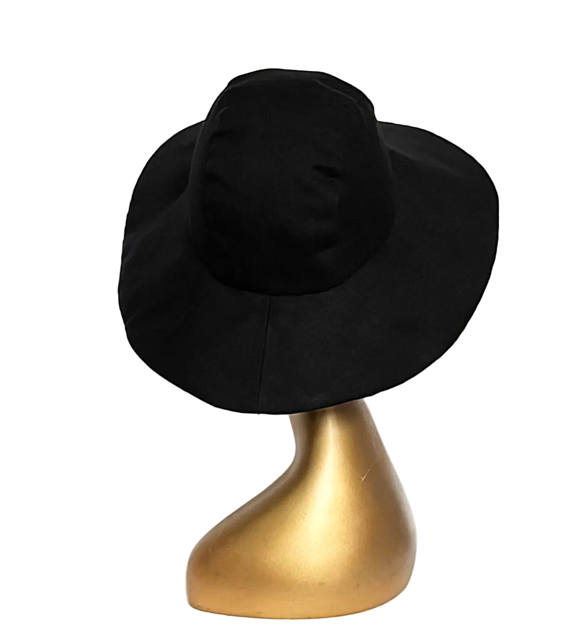 Linen Black Sun Hat