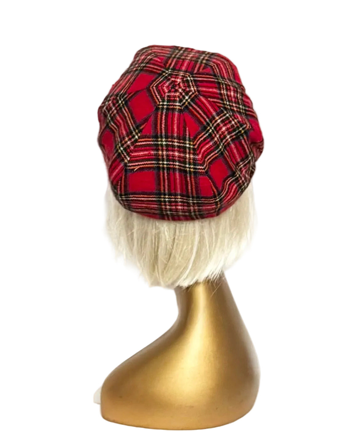 Tartan Plaid Newsboy Cap