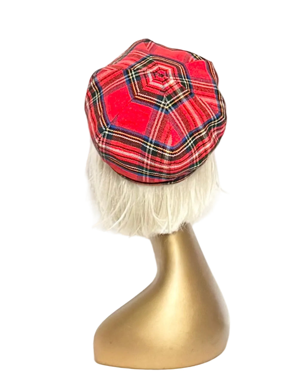 Plaid Newsboy Cap