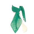 Emerald Green Chiffon Scarf