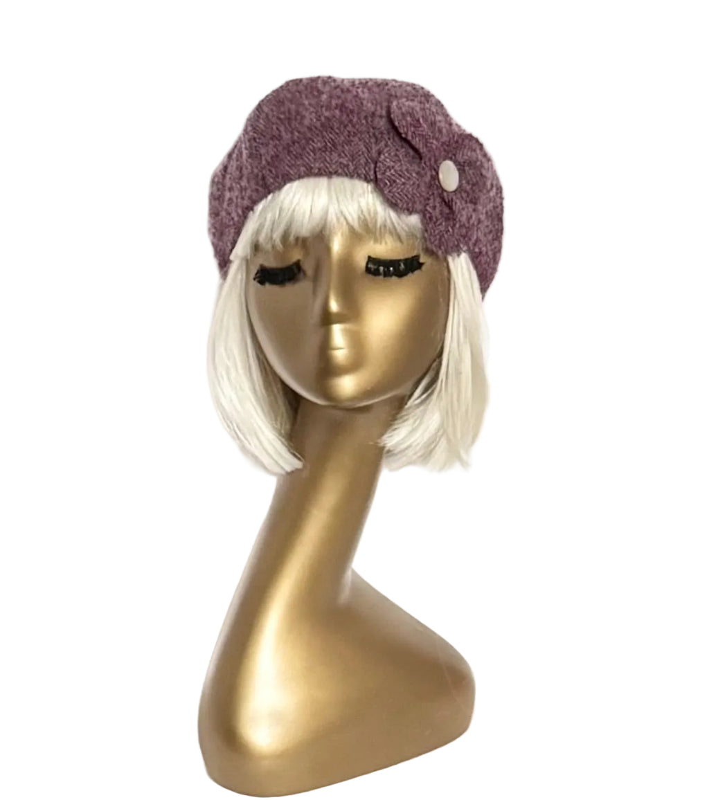 Beret Hat Flower