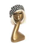 Houndstooth Beret