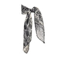 Snakeskin Chiffon Scarf