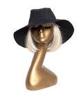 Black Denim Sun Hat