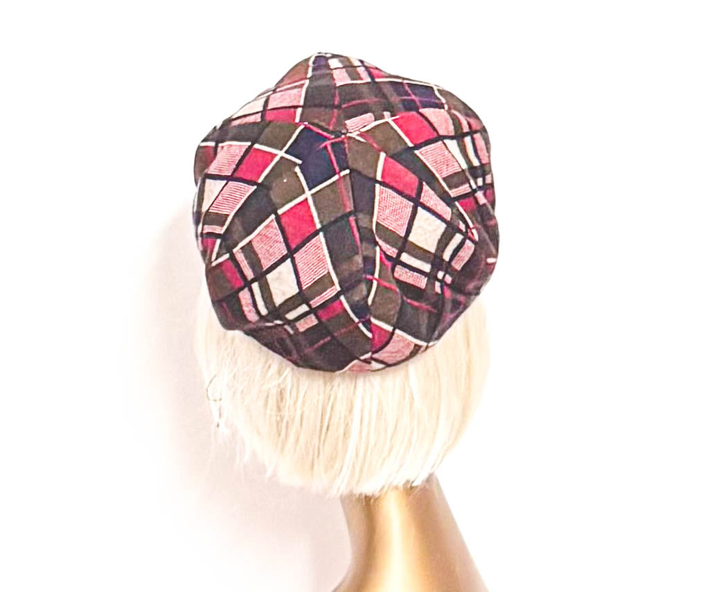 Plaid Beret