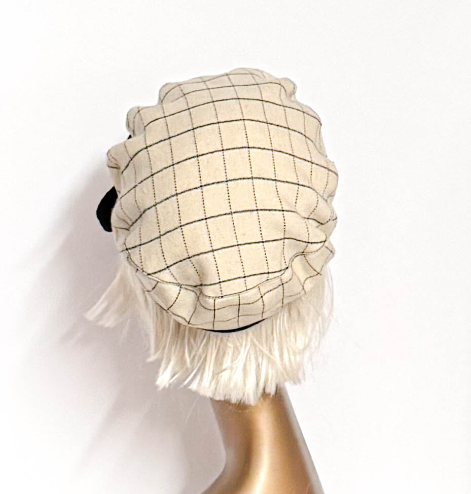 Oversized Beret Hat Bow