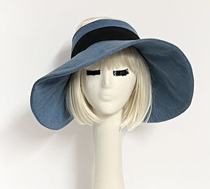 Denim Sun Visor Hat