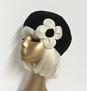 Beret Hat Flower