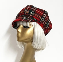 Load image into Gallery viewer, Plaid Newsboy Cap