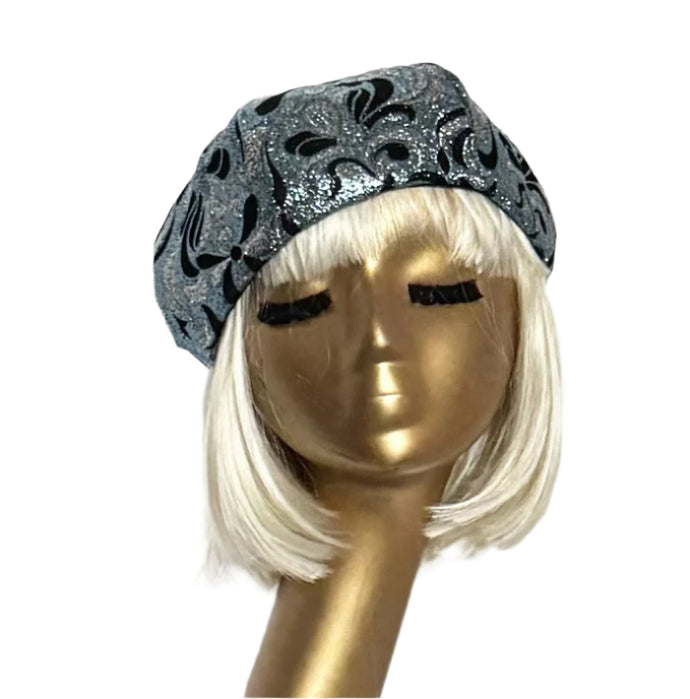 Lurex Blue  Beret