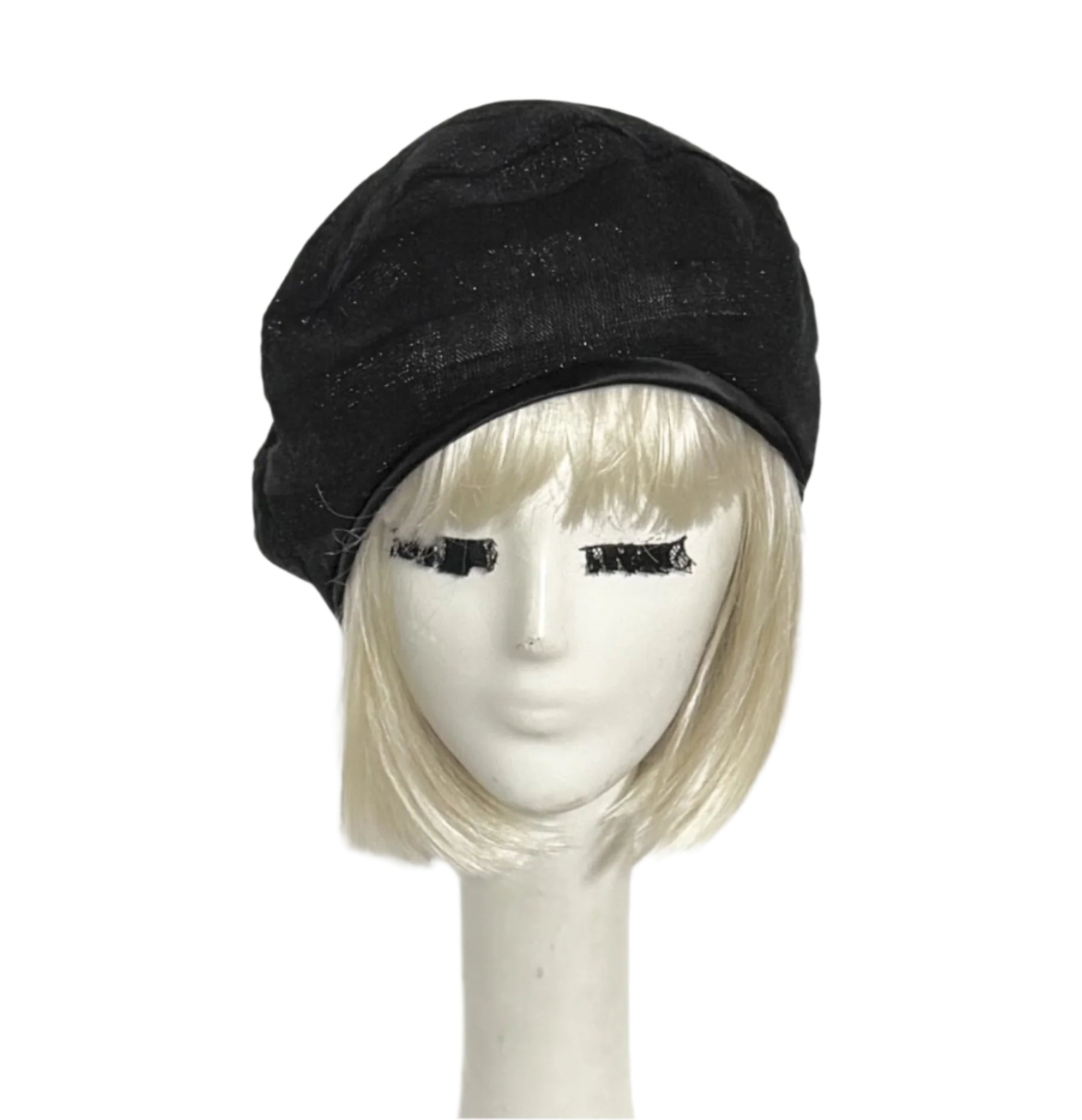 Oversized Lurex Beret