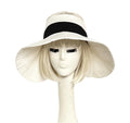 White Sun Visor Hat