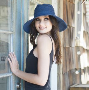 Denim Floppy Hat
