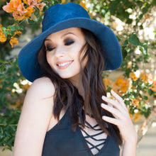 Load image into Gallery viewer, Packable Denim Sun Hat