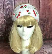 Load image into Gallery viewer, Cherry Print Knit Headband