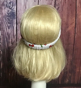 Cherry Print Knit Headband