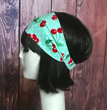 Load image into Gallery viewer, Cherry Print Cotton Headband