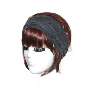 Knit Grey Headband