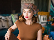 Load image into Gallery viewer, Beret Hat Bow