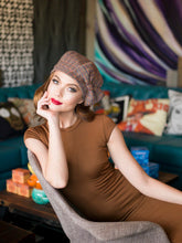 Load image into Gallery viewer, Beret Hat Bow