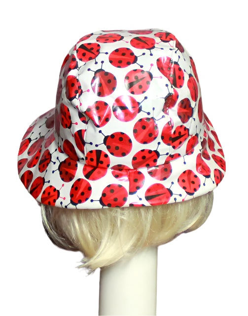 Asymmetrical Cloche Rain Hat