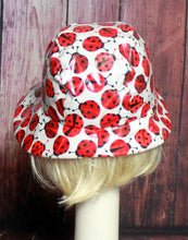 Load image into Gallery viewer, Asymmetrical Cloche Rain Hat