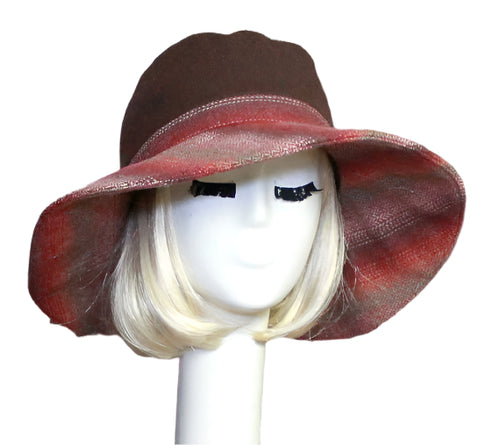 Wide Brim Wool Hat