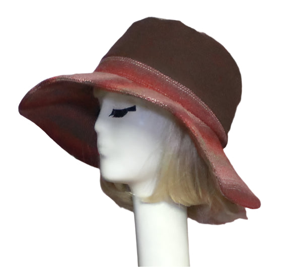 Wide Brim Wool Hat