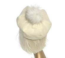 Load image into Gallery viewer, Wool Beret Pom Pom