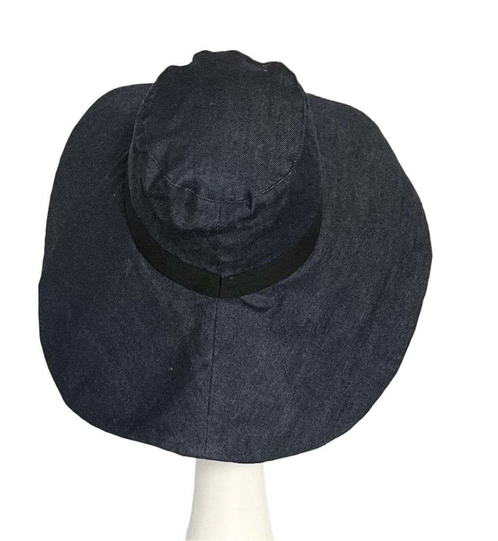 Denim Sun Hat