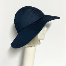 Load image into Gallery viewer, Wide Brim Denim Hat